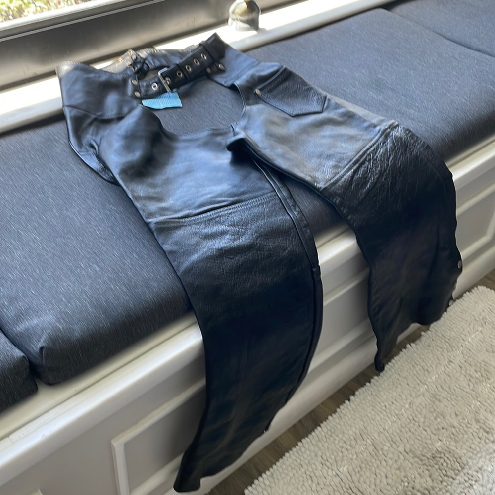 LEATHER CLUB Genuine leather chaps M
